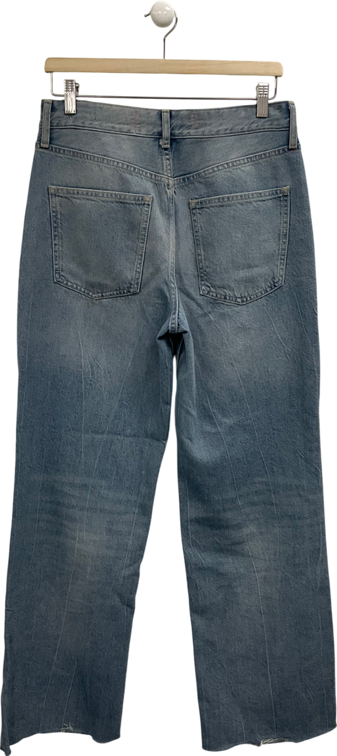 River Island Blue Relaxed Fit Jeans UK 10
