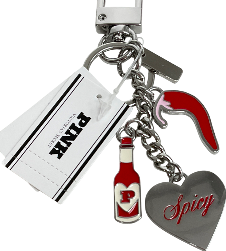pink Red Spicy Keyring One Size