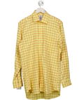 CORDINGS Yellow And Red Check Medium Tattersall Shirt UK 46" CHEST