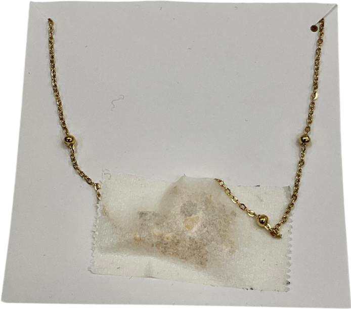 Abbott Lyon Metallic Sphere Chain Necklace (gold) One Size