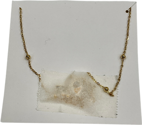 Abbott Lyon Metallic Sphere Chain Necklace (gold) One Size