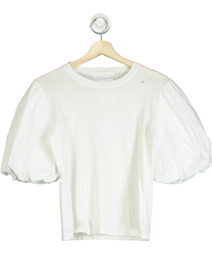 Jonathan SImkhai White Denise Top UK S