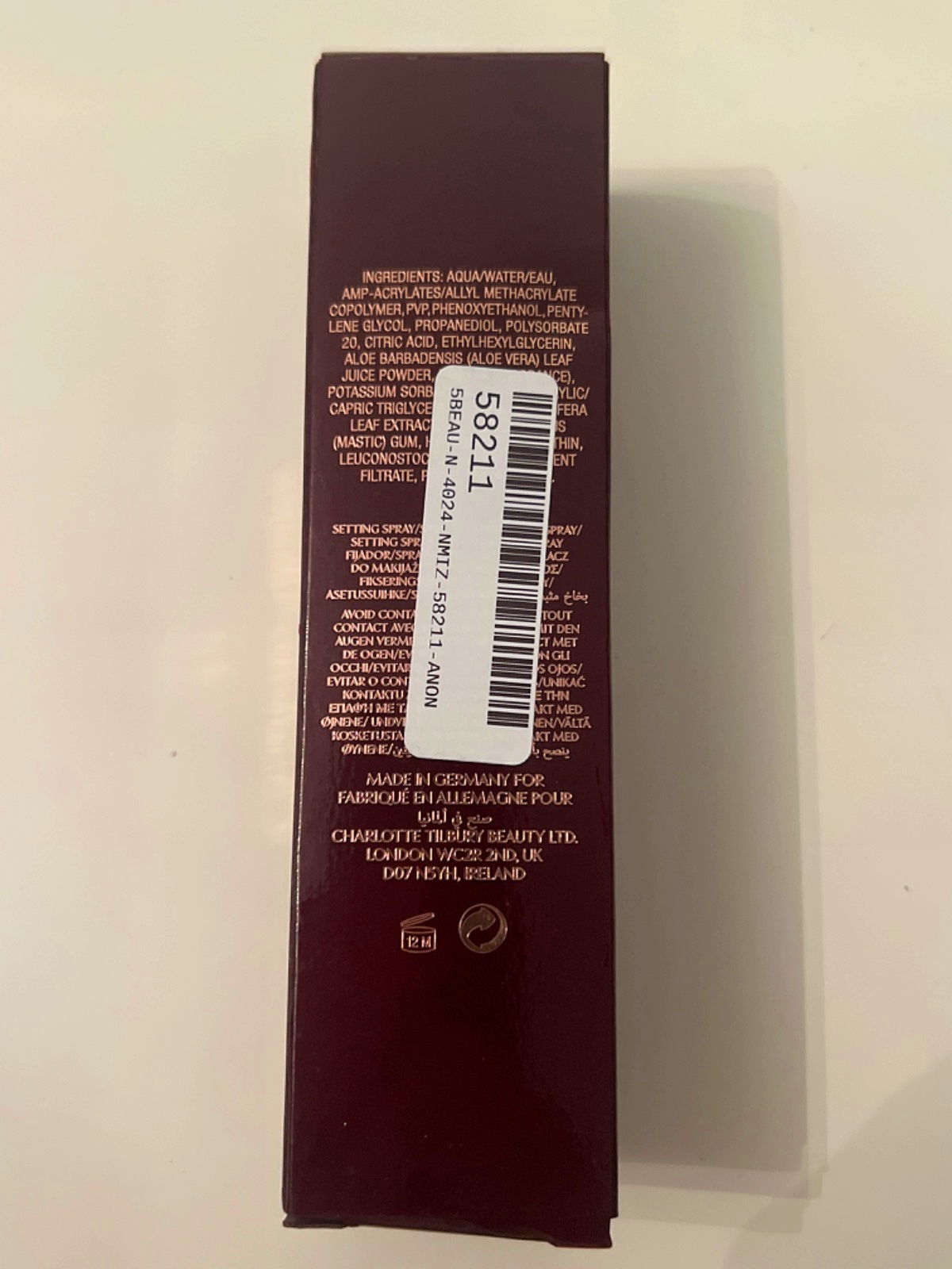 Charlotte Tilbury Airbrush Flawless Setting Spray 100 ml