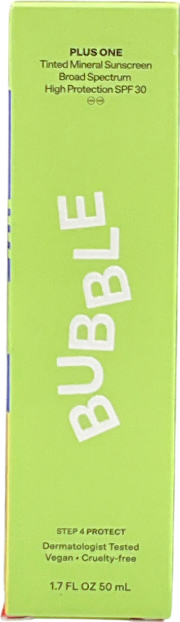 bubble Tinted Daily Mineral Sunscreen Broad Spectrum Spf 30 50ml