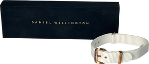 daniel wellington White Classic Dover Rose Gold Boxed