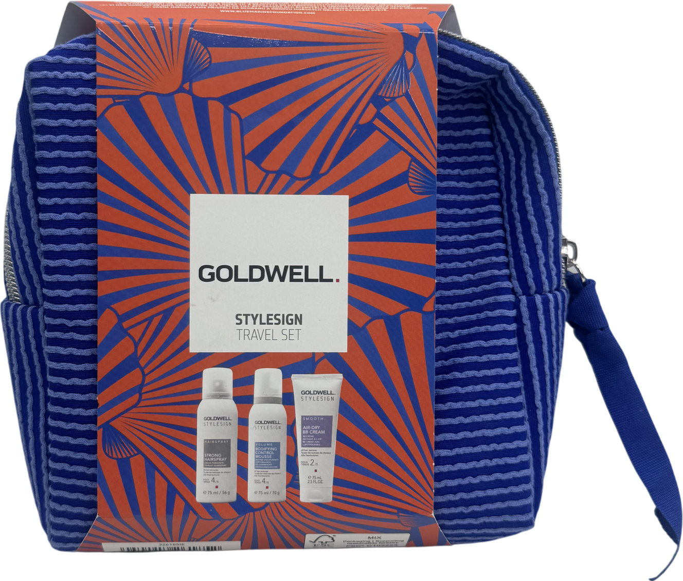 Goldwell Travel Set Travel Set For Smooth Styling And Volume 3 X 75ml