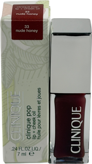 Clinique Pop™ Lip + Cheek Oil 33 Nude Honey 7ml