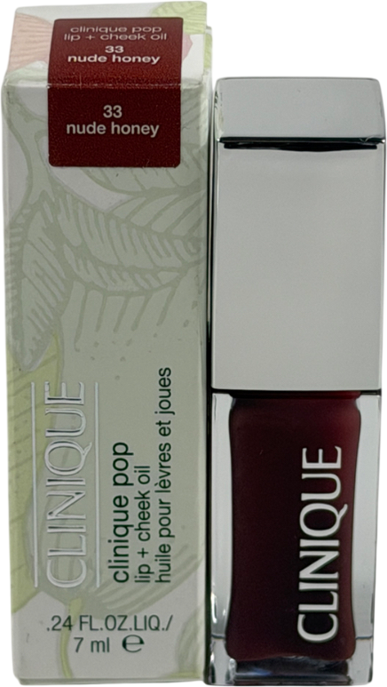 Clinique Pop™ Lip + Cheek Oil 33 Nude Honey 7ml