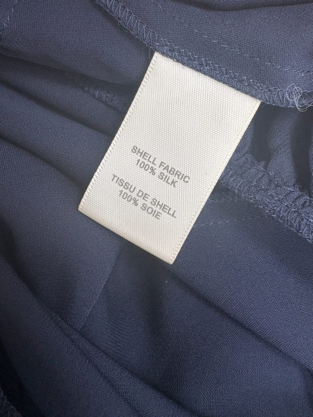 Rebecca Taylor Blue 100% Silk Peplum Top UK XS