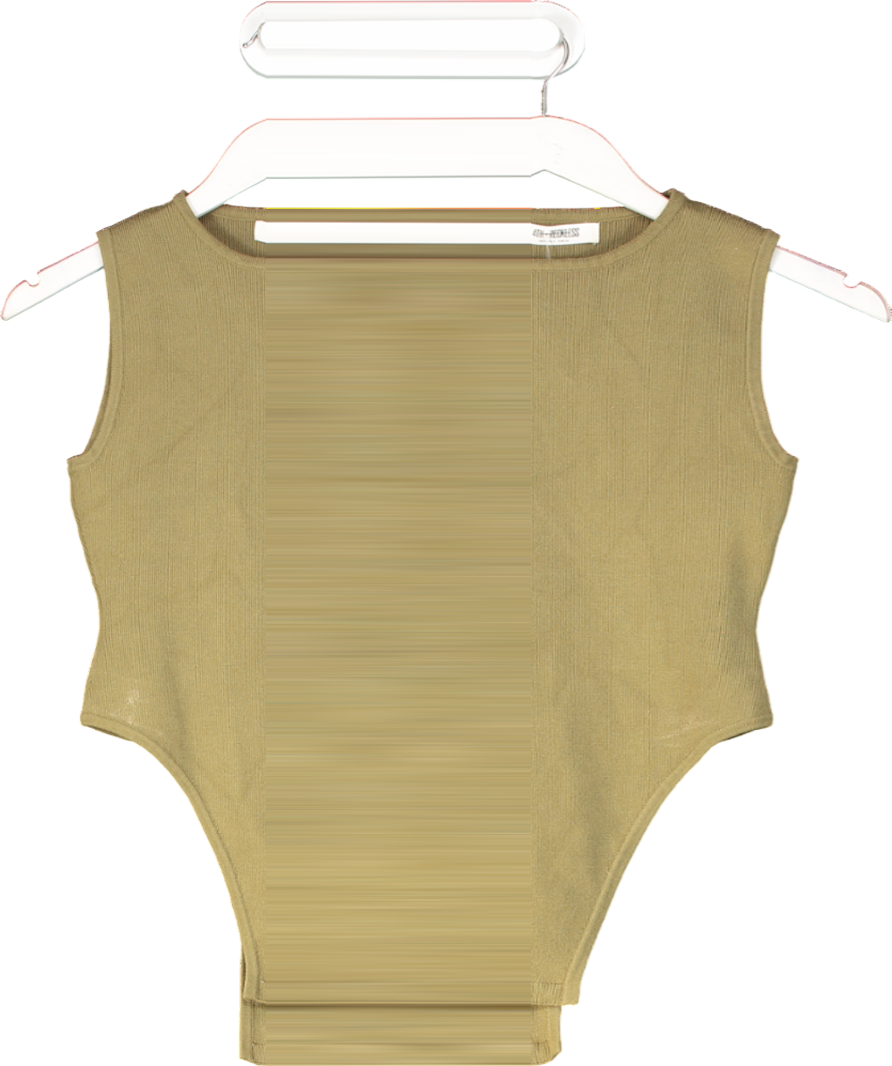 4th & Reckless Green Tank Bodysuit UK 8