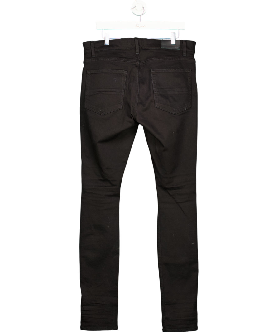 Amiri Black Ripped-detailing Skinny Jeans W36