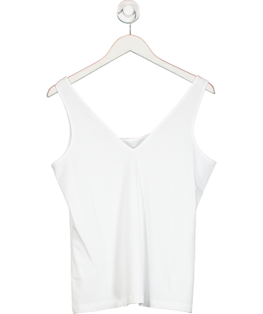 The White Company White Layering Versatile Vest UK 14