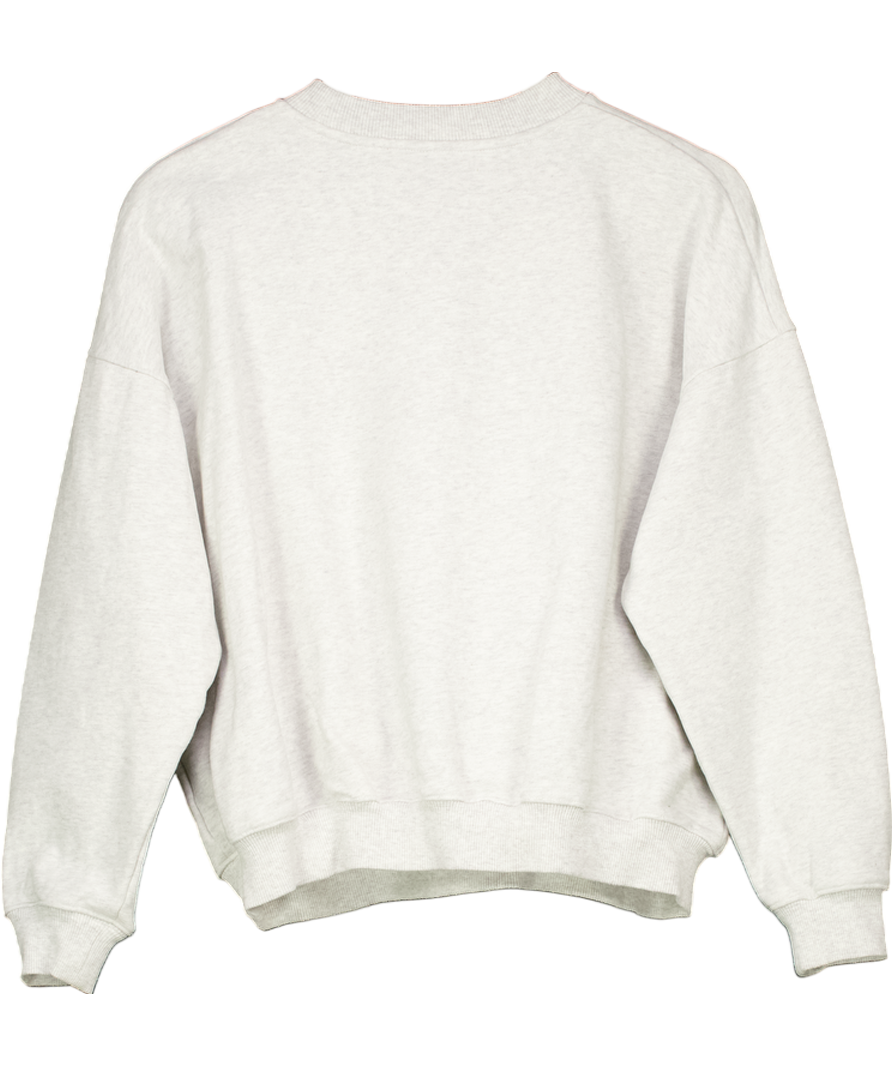 Adanola Grey Logo Sweatshirt UK XS