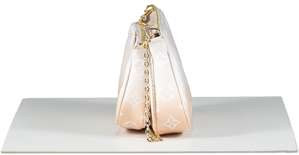 Louis Vuitton Ltd.Edition Nude Multi Pochette, Pool Ombre Mist Handbag