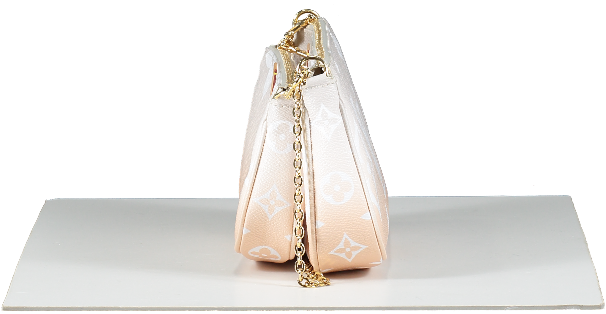 Louis Vuitton Ltd.Edition Nude Multi Pochette, Pool Ombre Mist Handbag