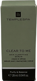 templespa Clear To Me Skin Clarifying Serum 28ml
