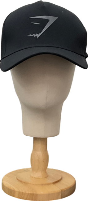 gymshark Black Sharkhead Cap One Size