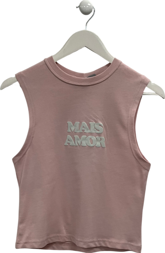 Cernucci Pink Amour Tank Top UK S