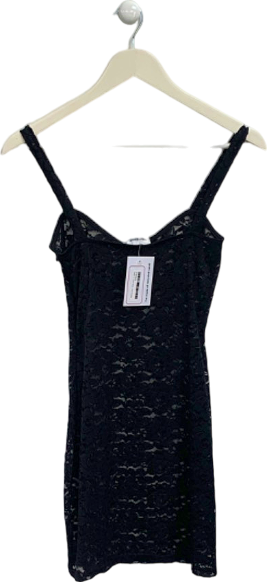 Superdown Black Lace Mini Dress XS