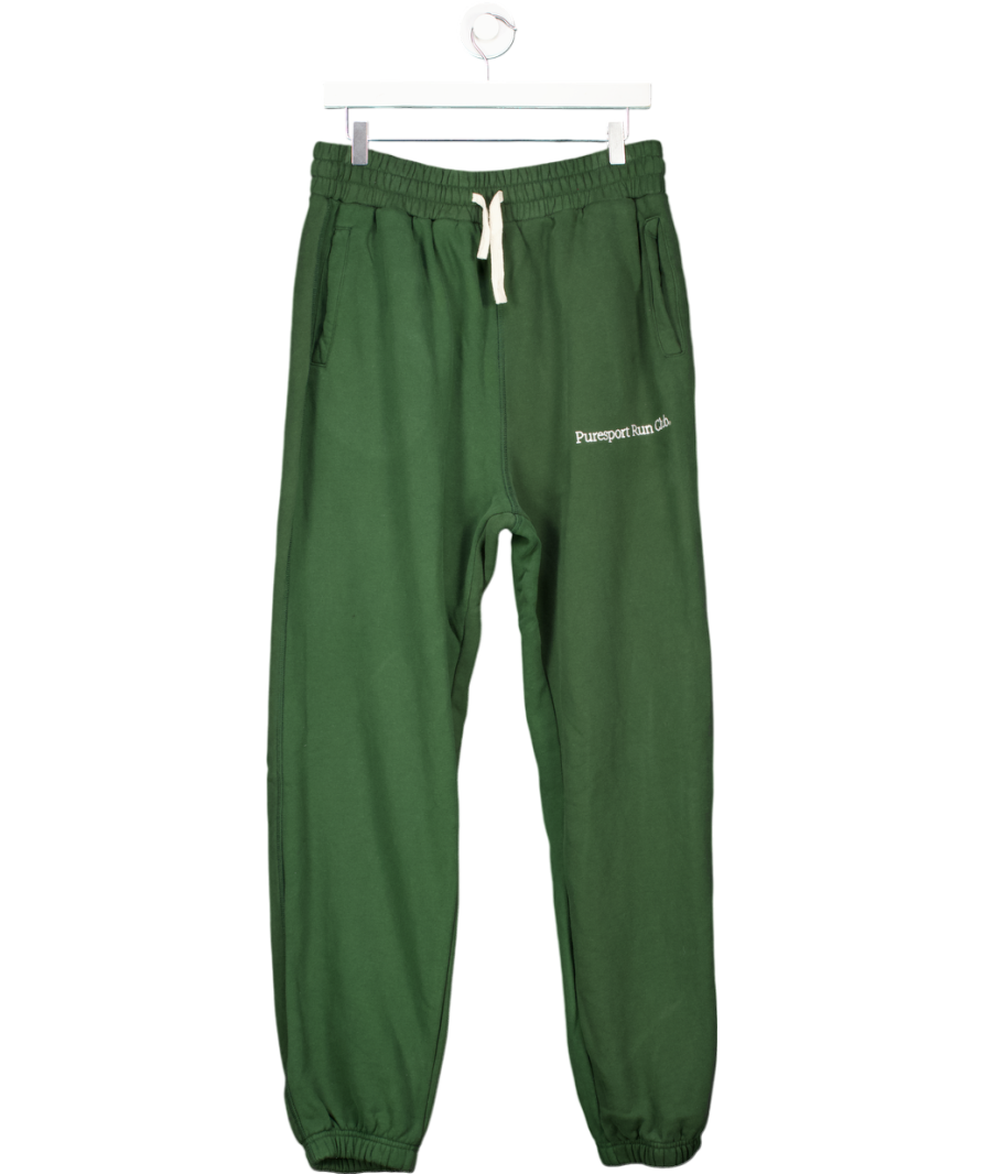 Puresport Green Cuffed Running Sweatpants UK XL