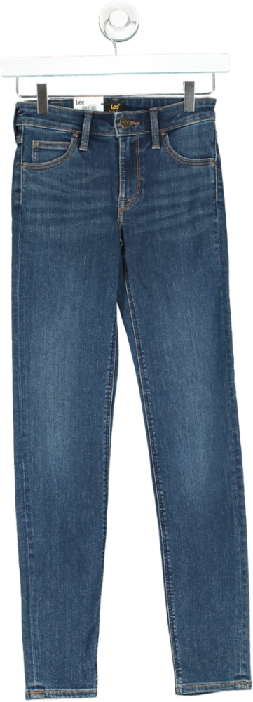 Lee Blue Scarlett Skinny Jeans UK W24