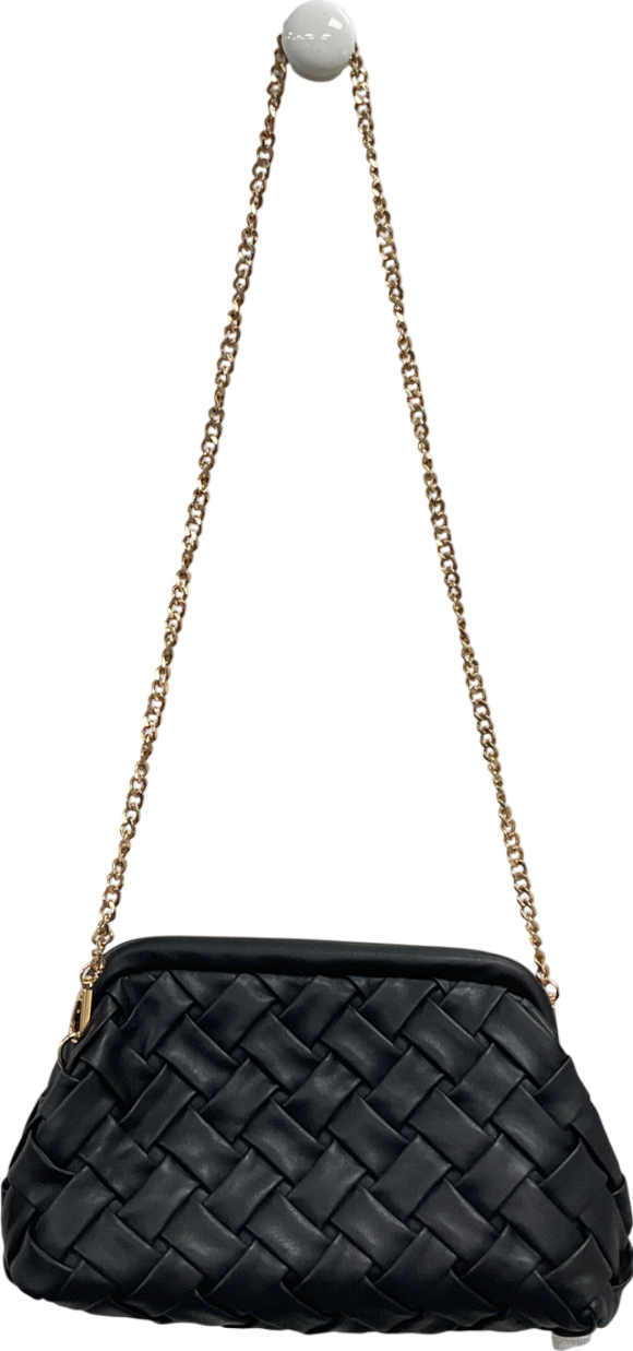 lipsy london Black Pouch Clutch Bag One Size