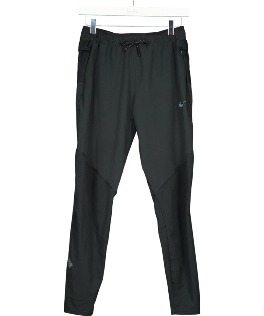 Under Armour Black Dri-fit Slim Fit Running Division Trousers UK S