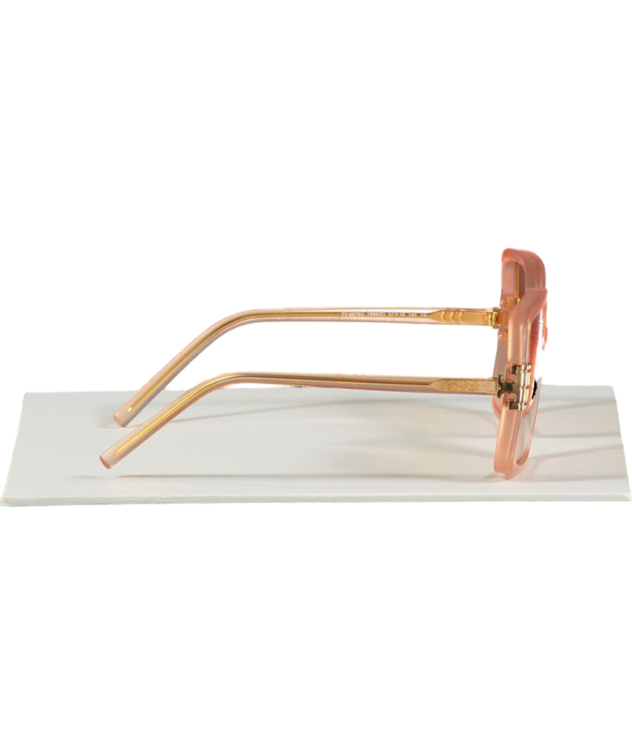 Tory Burch Orange Square Framed Sunglasses Ty9075u In Original Case One Size