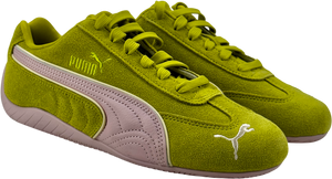 PUMA Green Speedcat Piping Suede Trainers - Sea Kelp/rose Mauve UK 4.5 EU 37.5