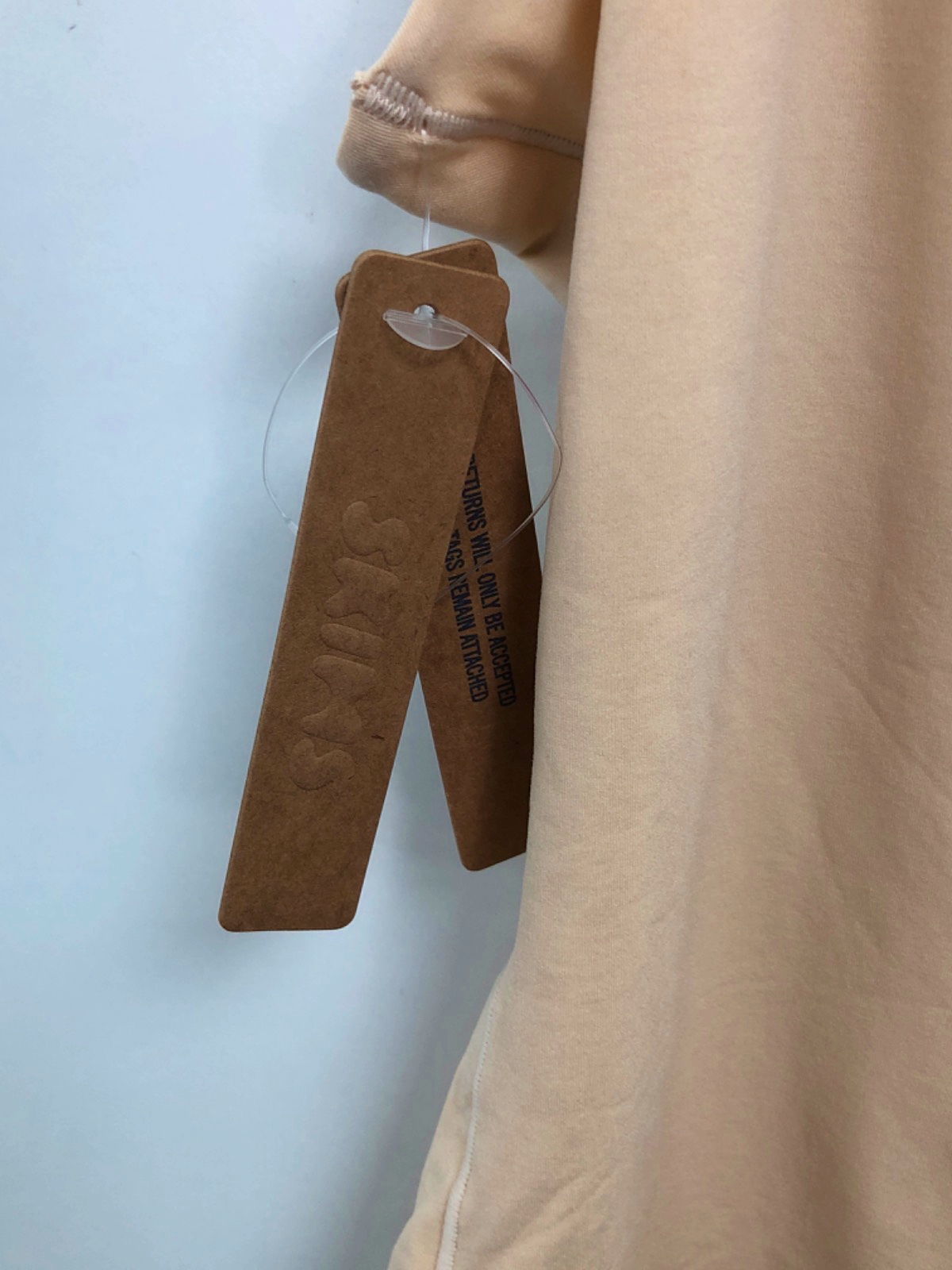 SKIMS Sand Fits Everybody High Neck Bodysuit UK XL