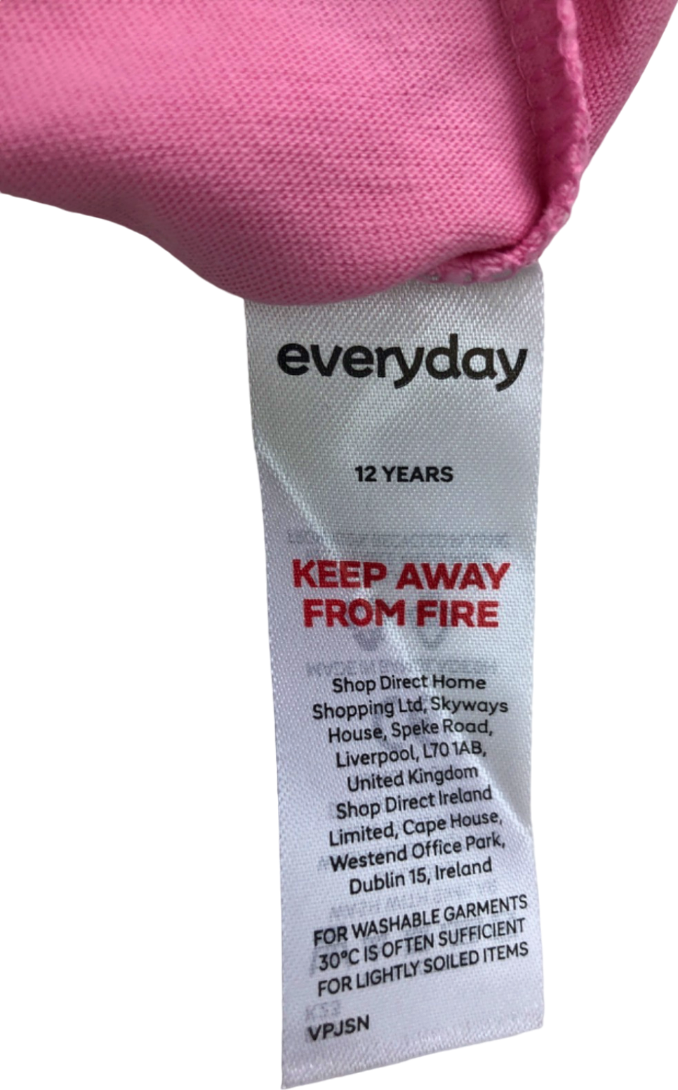 Everyday Pink Floral Print T-Shirt UK 12 Years