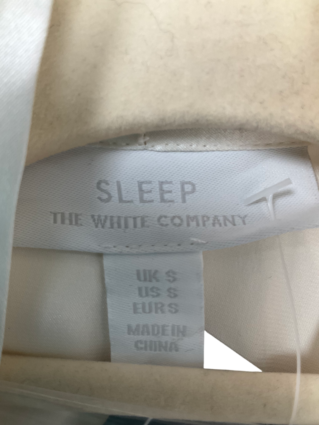 The White Company Ivory White 100% Silk Robe UK S