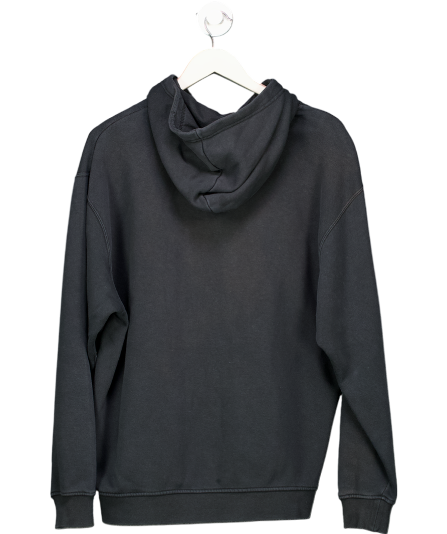 Jordan Black Essential Fleece Pullover Hoodie UK L