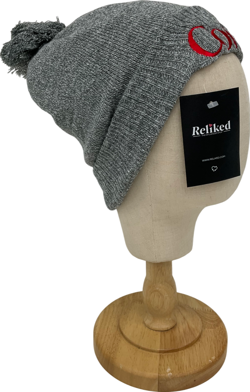 Grey Beanie Diet Coke Hat One Size