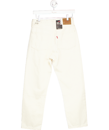 levis Cream 501 Original High Rise Straight Leg Jeans W27