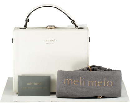 Meli Melo White Art Bag - Dream Like Your In Ibiza case bag