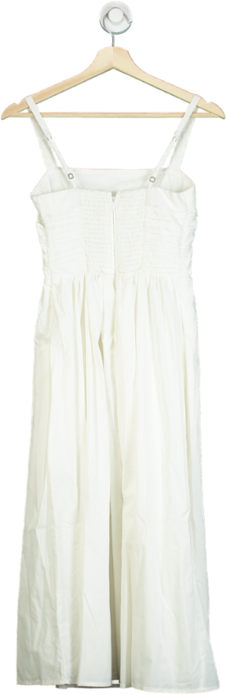 Abercrombie & Fitch White Maxi Dress UK XS
