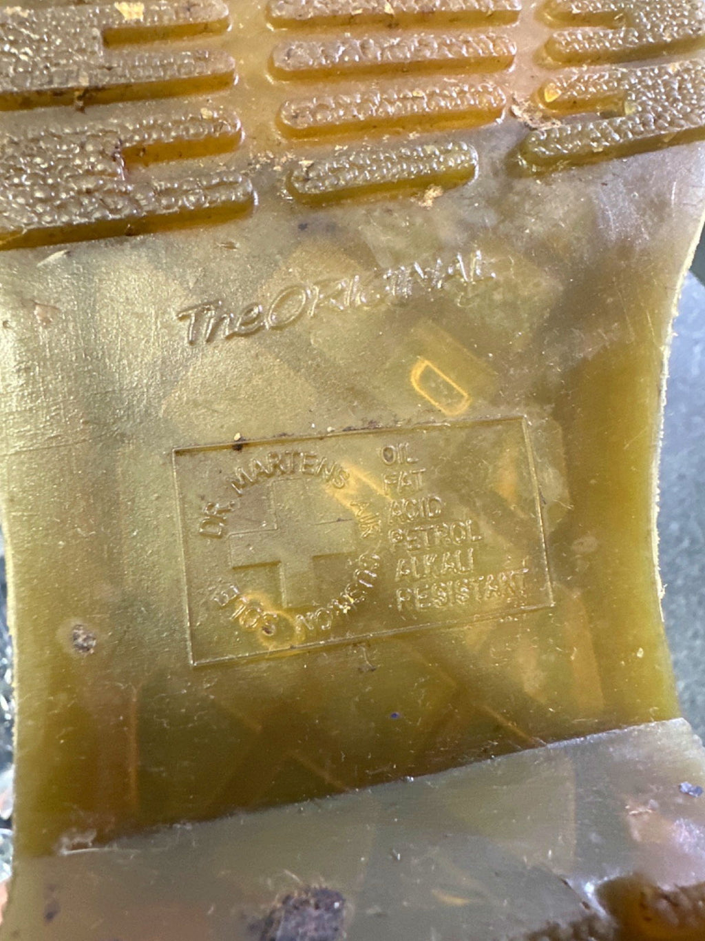 Dr Martens Navy Blue Suede Leather Lester Shoes UK 9