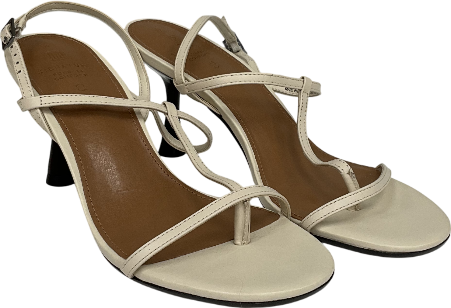 Next Cream Strappy Heels UK 5 EU 38 👠