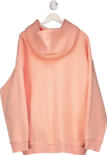 Monochrome Peach Basic Oversize Hoodie One Size