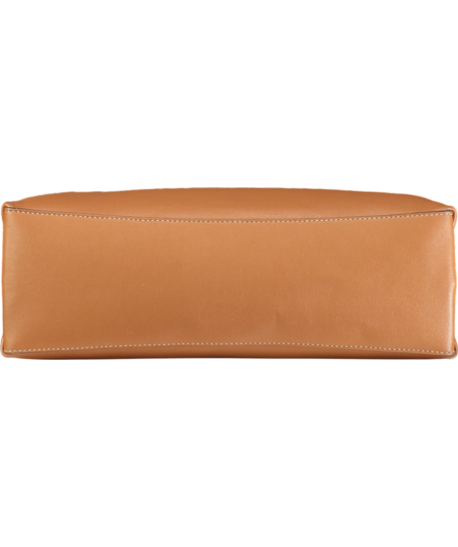 Mango Brown Medium Crossbody Grab Bag