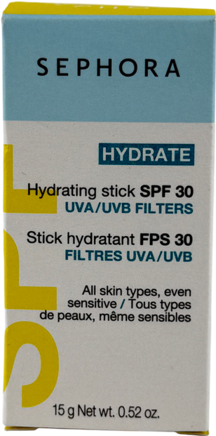 Sephora Hydrate Spf 30 Stick 15g
