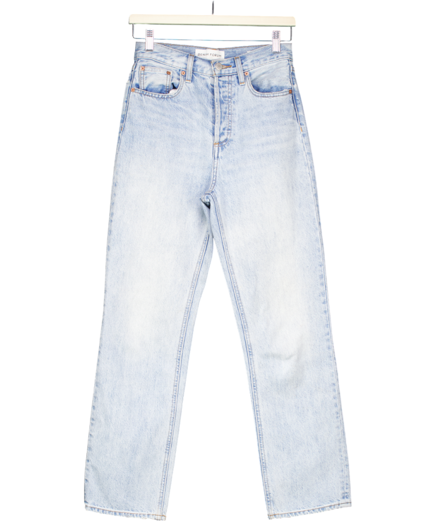 Denim Forum Blue The Joni High Rise Loose Jean W24