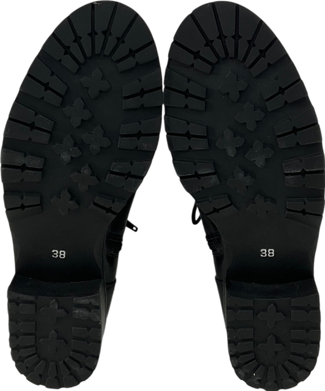 Carvela Black Lace Up Ankle Boots UK 5 EU 38 👠