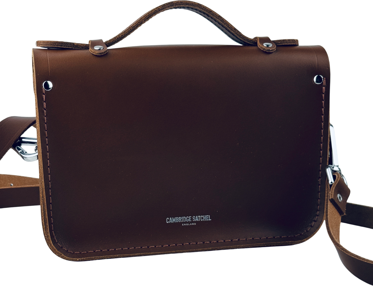 THE CAMBRIDGE SATCHEL COMPANY Chestnut Brown Mini Satchel One Size