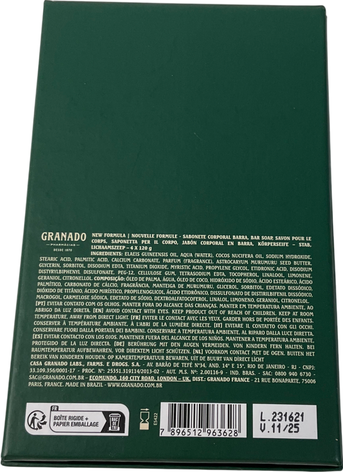 carioca Carioca Soap Set 4x120g 120g