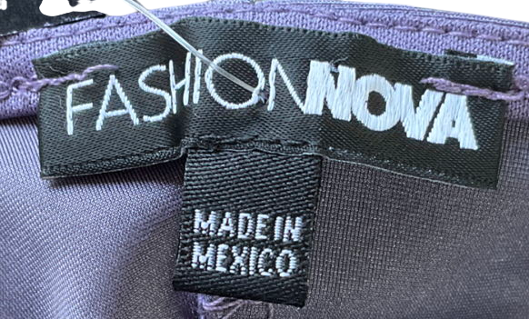 Fashion Nova Purple All The Hype Jumpsuit UK S