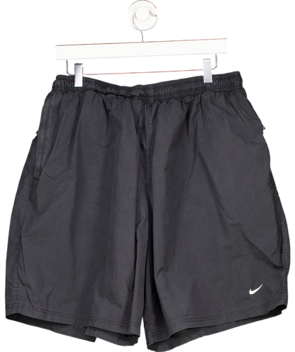 Nike Black Zip Pocket Shorts UK XXL