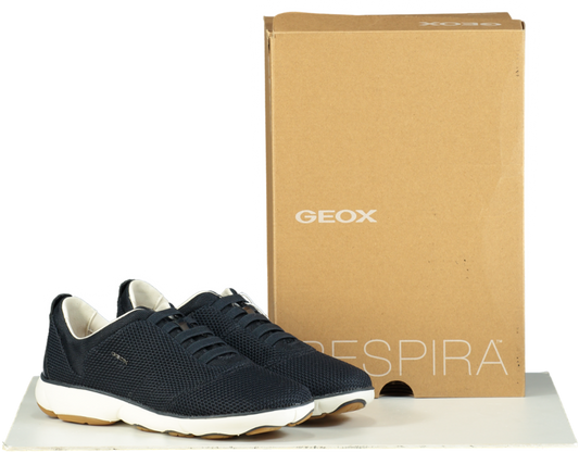 Geox Navy D Nebula C Mesh Trainers UK 4