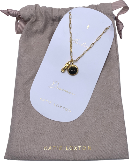 Katie Loxton Metallic Dreamer Waterproof Gold Charm Necklace